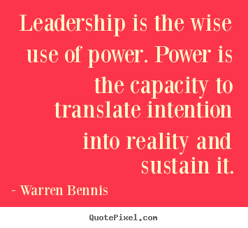 Power and Leadership